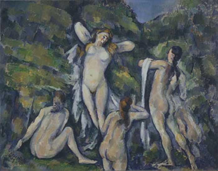 Paul Cezanne Women Bathing oil painting image